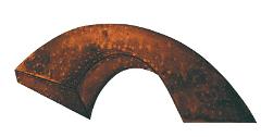 Bogen, 2007, Corten-Stahl, 111 x 45 x 0,5 cm