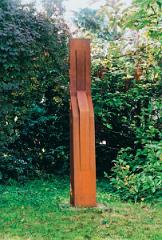 Helène, 2007, Corten-Stahl, 190 x 25 x 27 cm