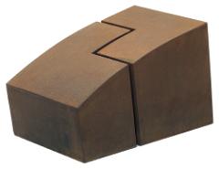 Lose Verbindung, 2007, Corten-Stahl, 18 x 30 x 16 cm