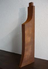 Penelope, 2009, Corten-Stahl, 100 x 16 x 30 cm