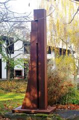 Trois Graces, 2011, Corten-Stahl, 300 x 74 x 44 cm