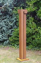 Accolade, 2012, Corten-Stahl, 183 x 36 x 34 cm