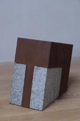 Gladiateur, 2012, Corten-Stahl, 44 x 25 x 50 cm