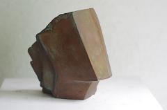 Kopffragment, 2013, Bronze, 15,5 x 16 x 7 cm