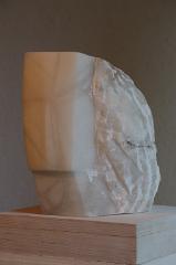 Thalia, 2013, Alabaster, 26 x 22 x 25 cm