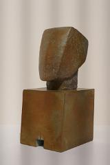 Petit scribe, 2019, Bronze, 20,8 x 9,5 x 11 cm