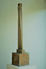 d apres les fleurs du mal, Bronze, 2019, 72 x 14,5 x 14,5 cm