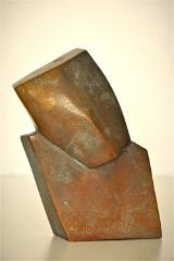 Enfant rêveur, 2023. Bronze, e.a., 3,1 x 10,2 x 6 cm