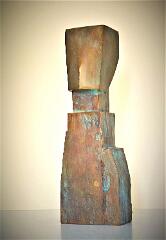 Le Poète a toujours raison, 2023, Bronze, e.a., 38 x 12 x 12 cm