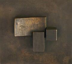 Assemblage pour M, 2025, Bronze, e.a., 20,2 x 22 x 5 cm