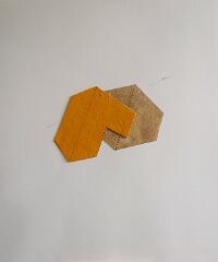 Fragment, 2025, Collage, 60 x 50 cm