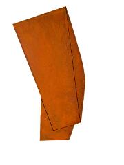 Kopf (Florence), 2025, Corten-Stahl, 37,5 x 20 x 0,4 cm