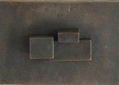 Paysage murale, 2025, Bronze, e.a., 13,8 x 19,5 x 5,2 cm